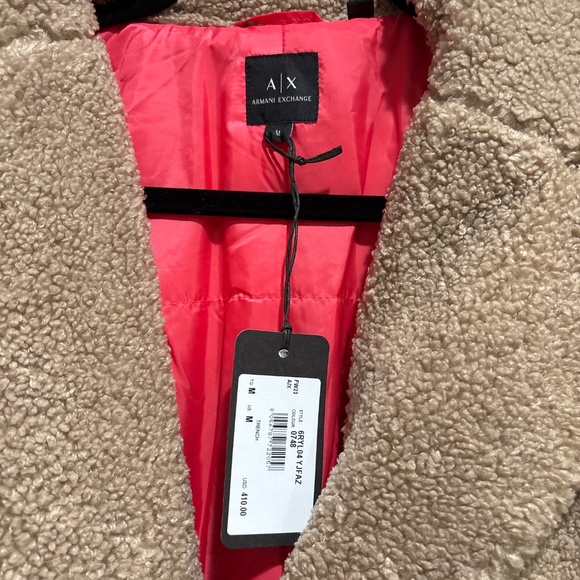 Armani Exchange Teddy coat - Picture 5 of 6